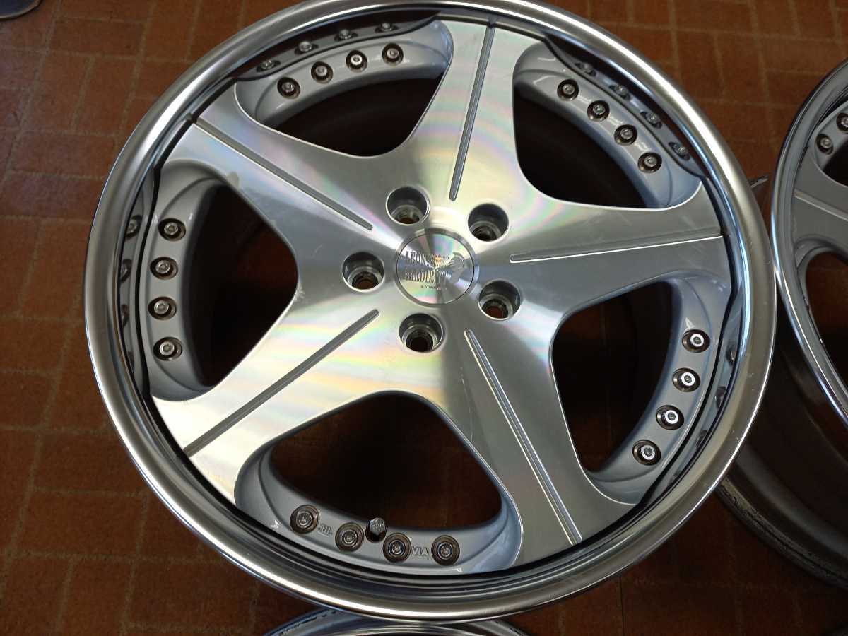 スーパースター SUPER STAR LEON HARDIRITT ORDEN 18インチ 8.5J+38 5H-114.3 中古