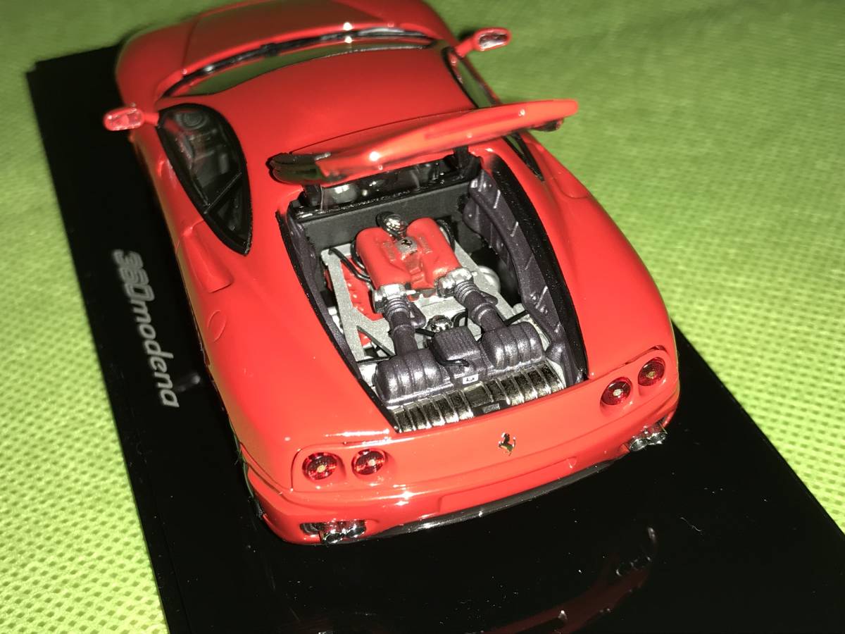 京商1/43 FERRARI 360 Modena RED Modellino Auto Red Line Models 1