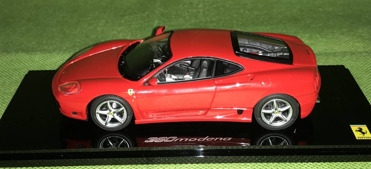 京商1/43 FERRARI 360 Modena RED Modellino Auto Red Line Models 1