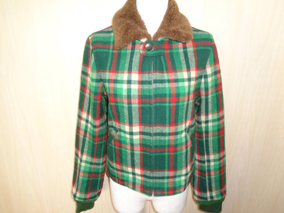 e207◇RALPH LAUREN RUGBY ジップアップ ウールブルゾン◇ラルフ 