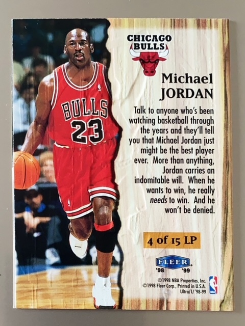 Michael Jordan Leading Performers98-99 Michael Jordan Leading Performers98-99