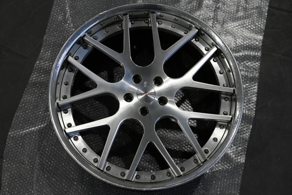 ハイパーフォージド HF-C7 マセラティ 22インチ アメ鍛造ホイール 