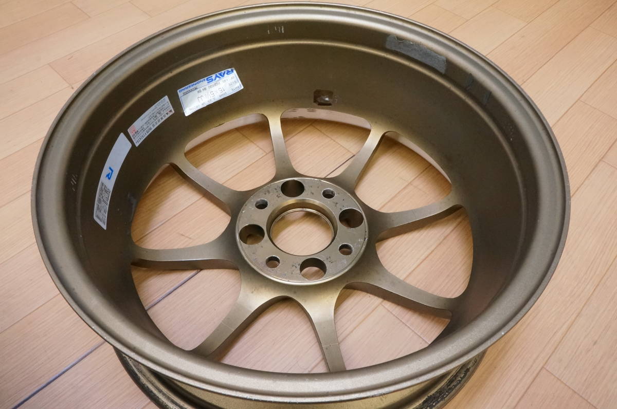 H933 2本 RAYS VOLK CE28N PCD100 5.5J+45(社外品)｜売買され