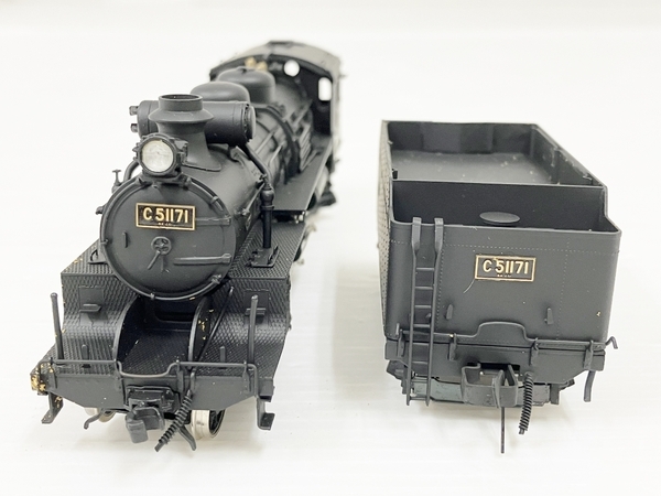 天賞堂 国鉄 C51形 蒸気機関車 HOゲージ No.486 ブラスモデル当時物 天