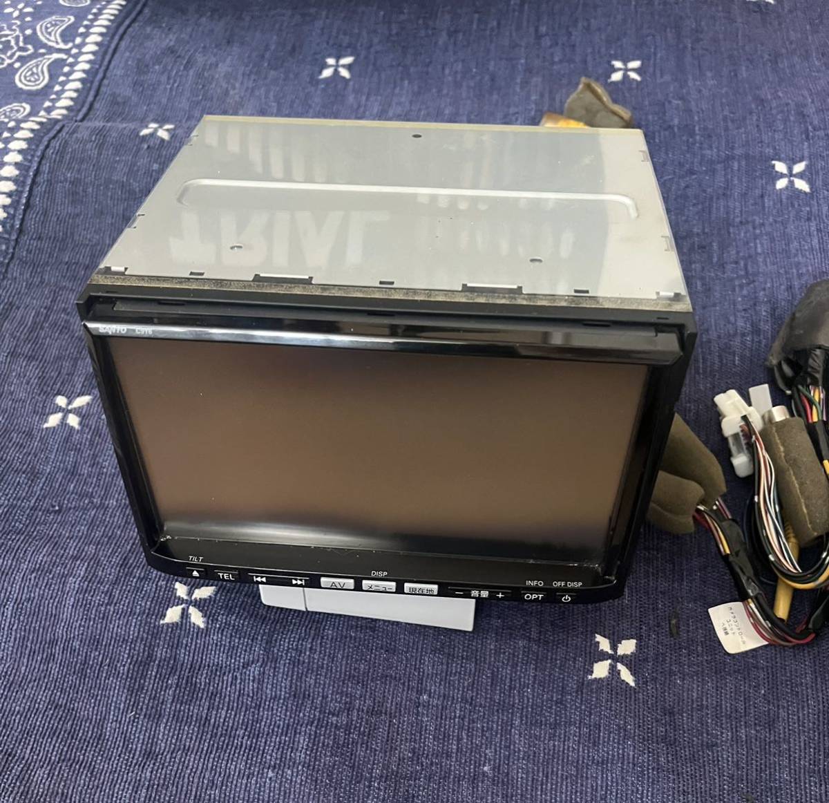 SANYO C9Y6-V6-650/NVA-MS530 メモリー ナビ 地デジ USB Bluetooth DVD