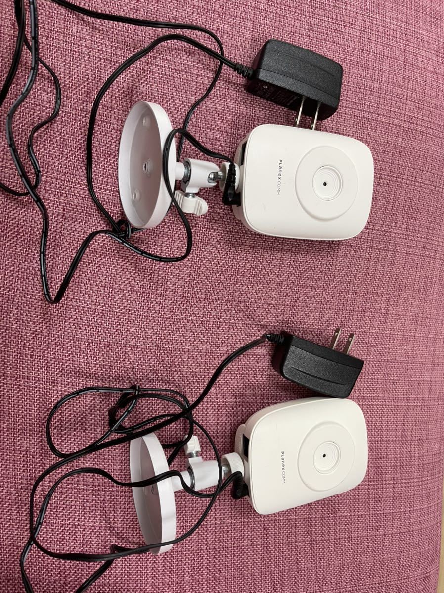 スマカメ　2台PLANEX ネットワークカメラ _1