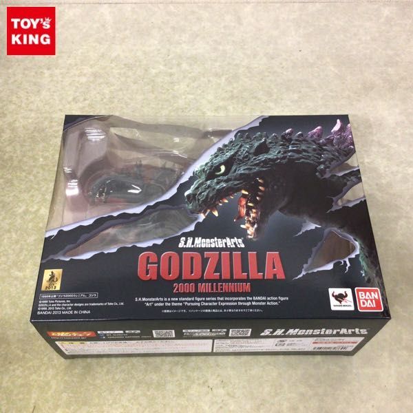 1円～ 未開封 S.H.MonsterArts ゴジラ 2000 ミレニアム