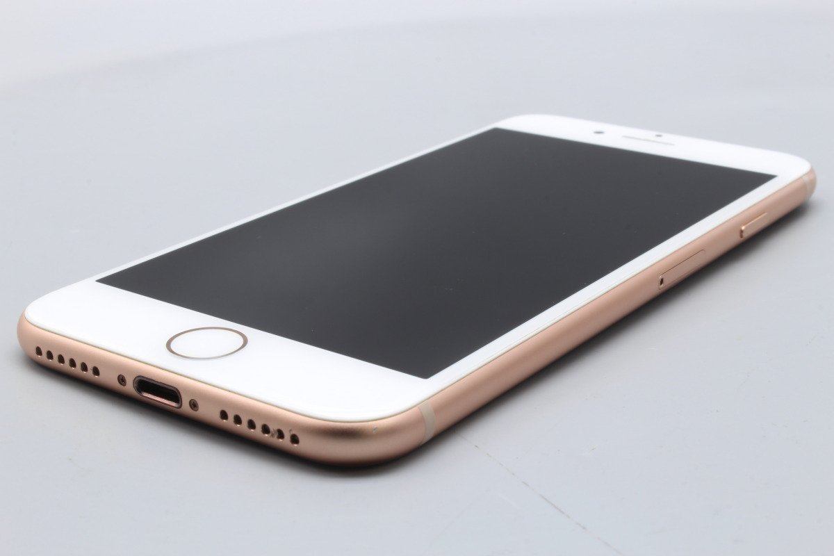 Apple iPhone8 64GB Gold A1906 MQ7A2J/A バッテリ75%■SIMフリー(SIMロック解除済)★Joshin5434【1円開始・送料無料】 64GB 0 iPhone Grade UNLOCKED softbank