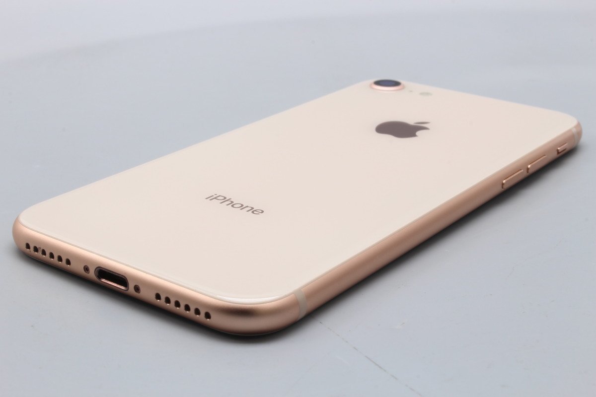 Apple iPhone8 64GB Gold A1906 MQ7A2J/A バッテリ75%■SIMフリー(SIMロック解除済)★Joshin5434【1円開始・送料無料】 64GB 0 iPhone Grade UNLOCKED softbank