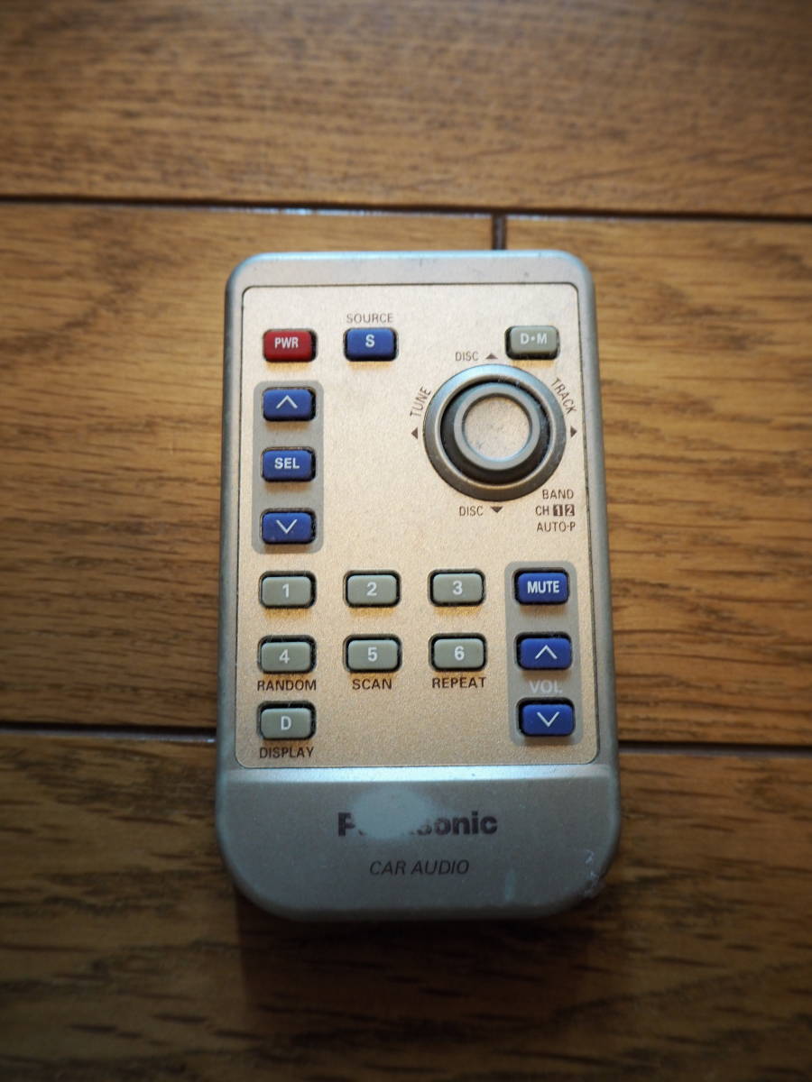 リモコン Panasonic CQ-VX5500 用？ CAR AUDIO 長期保管品 Panasonic