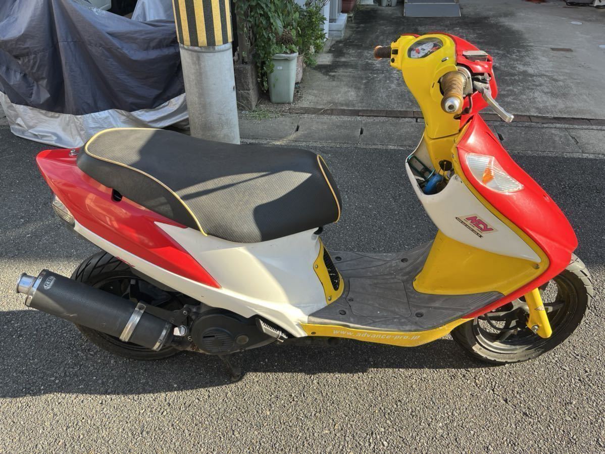 Yahoo!オークション 「アドレス+v125」(部品取り車)(オートバイ 不動車 