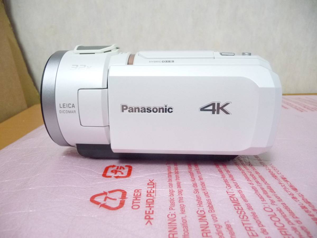 ☆展示品 Panasonic パナソニック デジタル4Kビデオカメラ HC-VX2M-W
