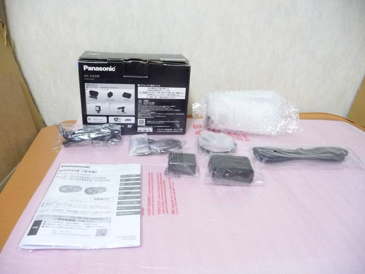 ☆展示品 Panasonic パナソニック デジタル4Kビデオカメラ HC-VX2M-W