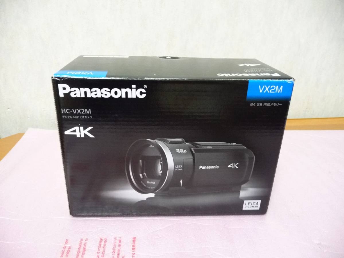 ☆展示品 Panasonic パナソニック デジタル4Kビデオカメラ HC-VX2M-W
