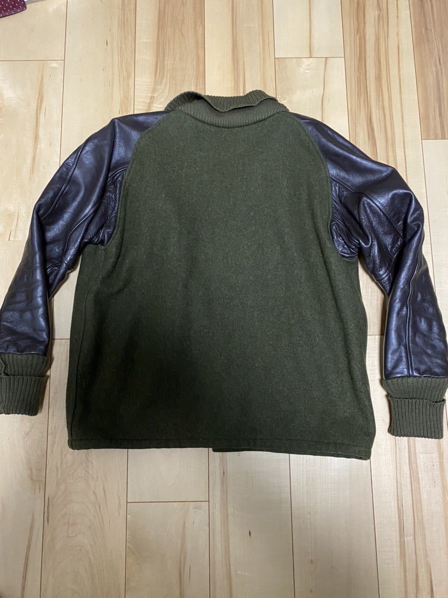 SKOOKUM × Nepenthes レザースタジャン ペンドルトンリブ SKOOKUM × Nepenthes レザースタジャン ペンドルトンリブ SKOOKUM