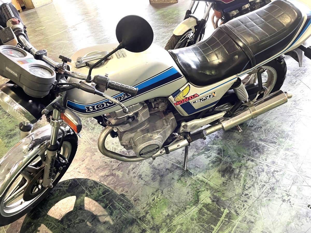 CB250N 逆輸入車 旧車絶版車 ホンダ ホンダHONDA バブ 実動車 動画あり 