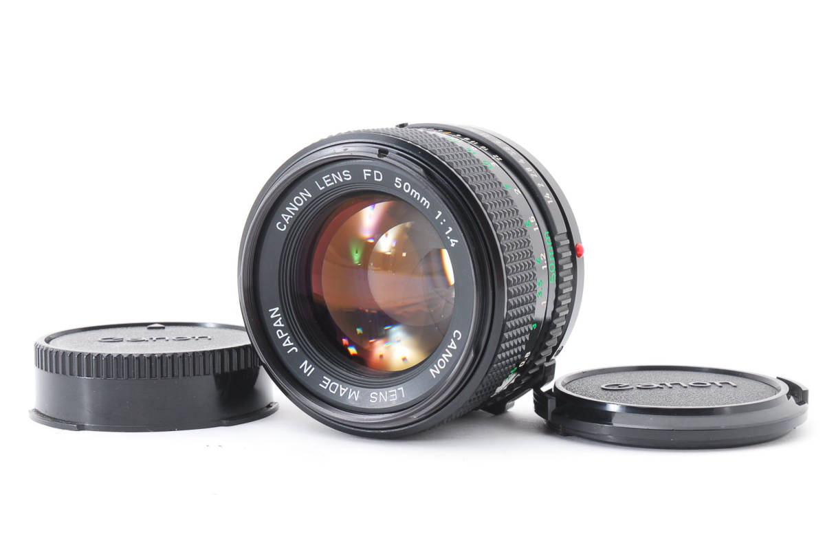 美品】Canon New FD NFD 50mm f/1.4 Manual Focus Standard Lens