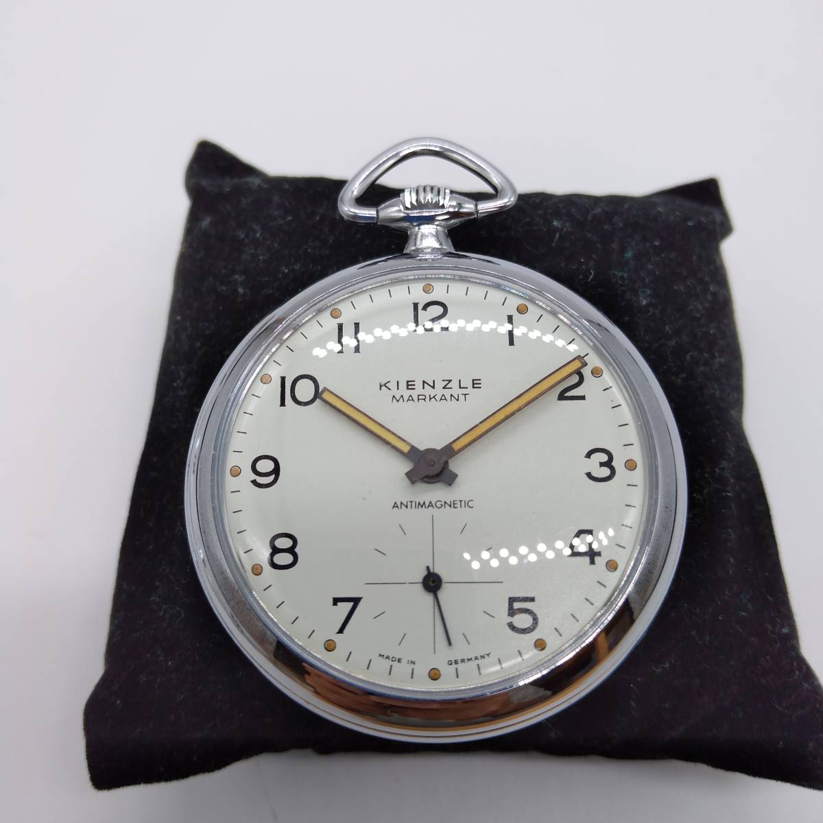 KIENZLE 懐中時計 機械式手巻懐中時計 スモールセコンド ドイツ製 懐中 