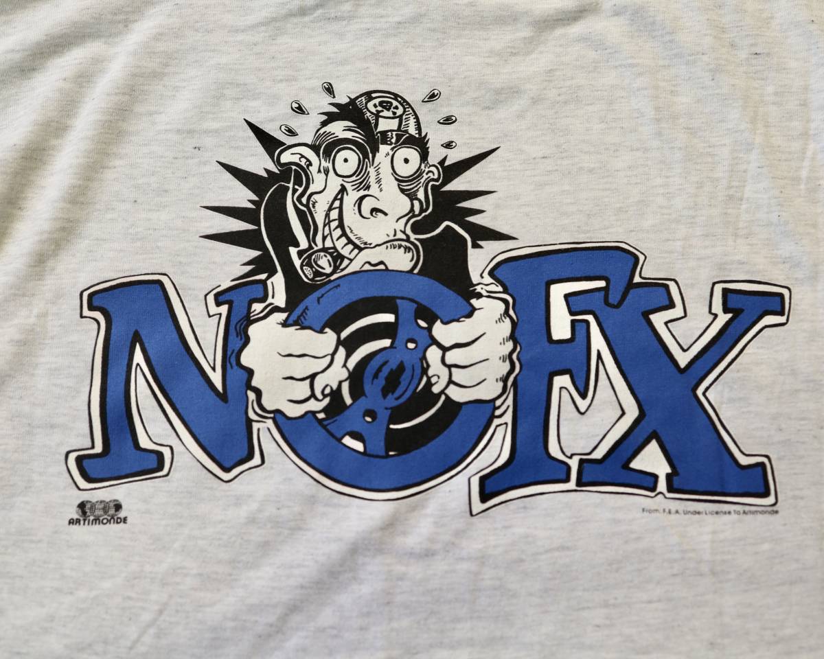 幻 デッドストック! 1990s NOFX ヴィンテージ Tシャツ ARTIMONDE製
