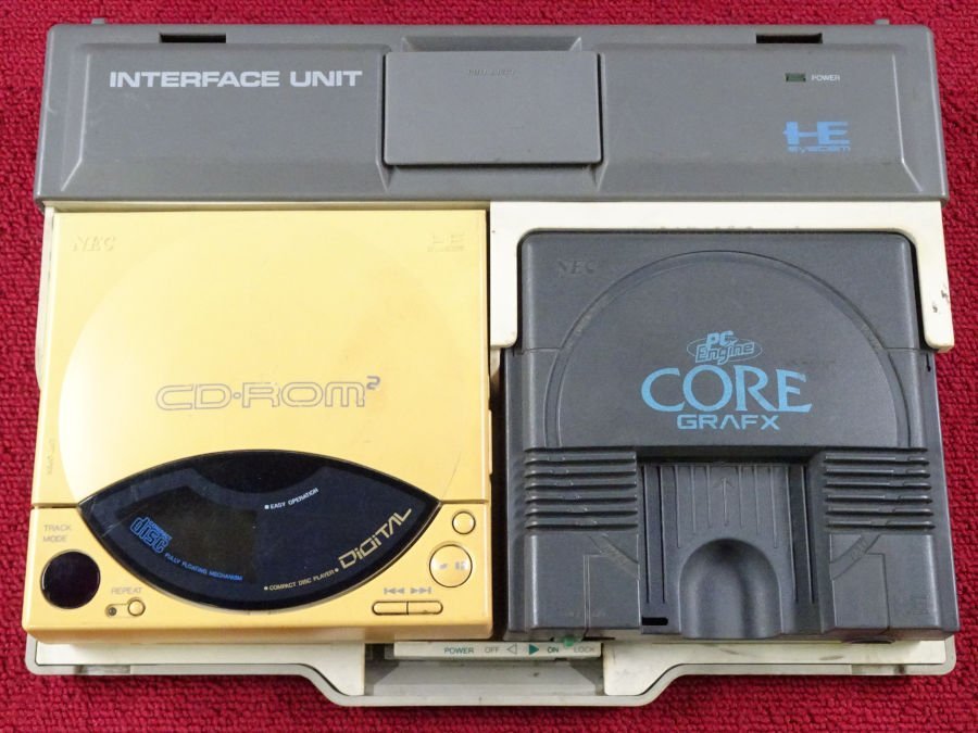 NEC IFU-30 PCエンジンコアグラフィクス 本体+CD-ROM2＊ジャンク品【GH