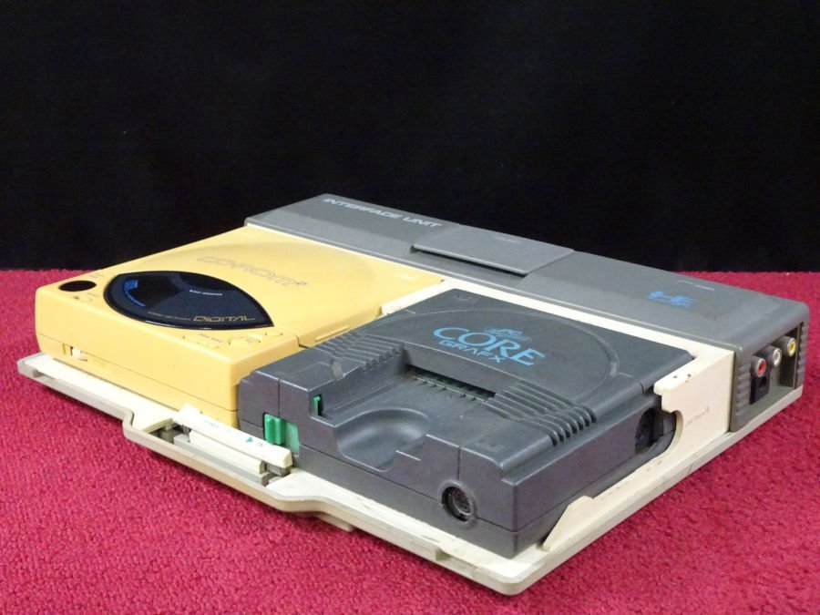 NEC IFU-30 PCエンジンコアグラフィクス 本体+CD-ROM2＊ジャンク品【GH