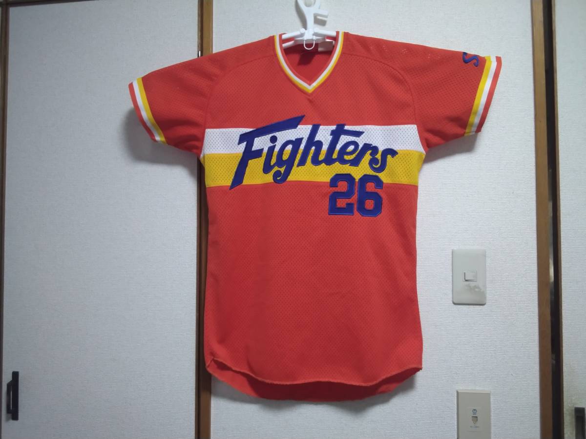 80年代ビンテージ】日本ハム ファイターズ ビジター 型 ユニフォーム