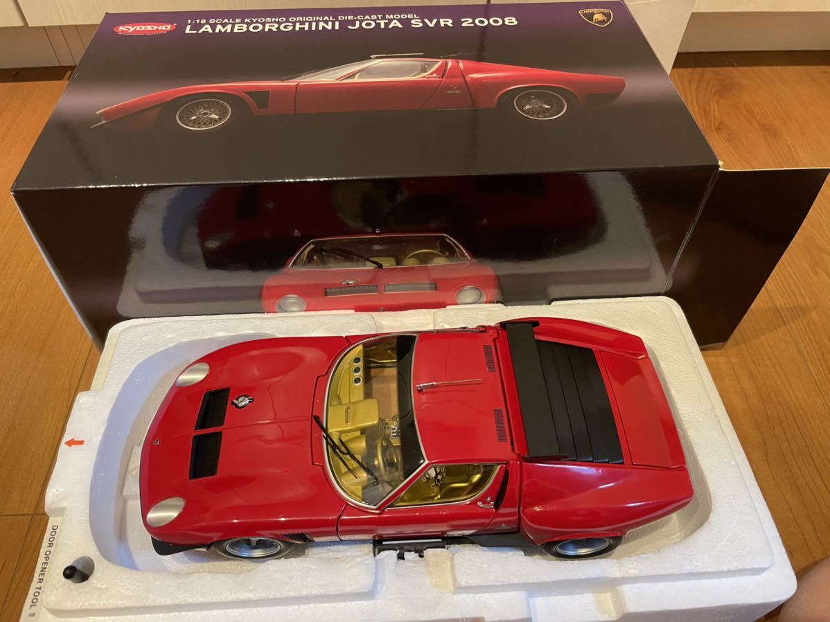 京商 Kyosho ランボルギーニ Lamborghini JOTA SVR 2008 レッド 1/18