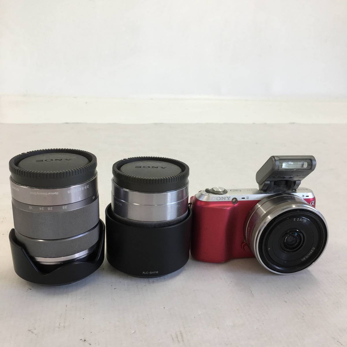 SONY NEX-3 本体 E 18-55mm レンズキットジャンク品 SONY NEX-3 本体 E