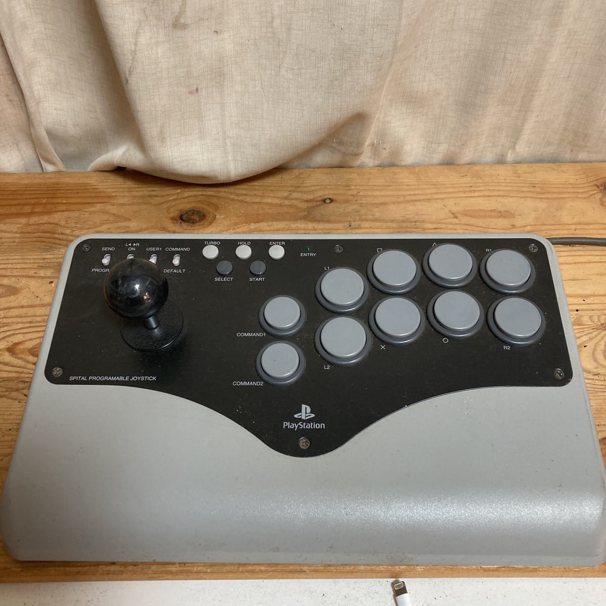 PlayStation SPITAL PROGRAMABLE JOYSTICK ジョイスティック ゲーム プログラマブル(コントローラー ...