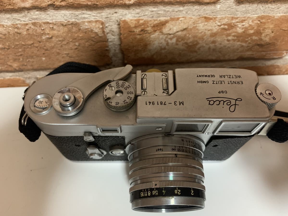 ライカ Leica M3 781941 ERNST LEITZ GMBH WETZLAR 1950年 78万番台