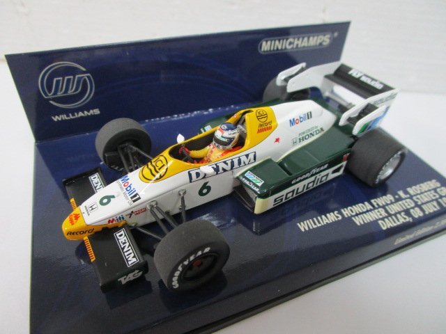 MINICHAMPS Williams Honda FW10 K.ロズベルグ MINICHAMPS 400840006