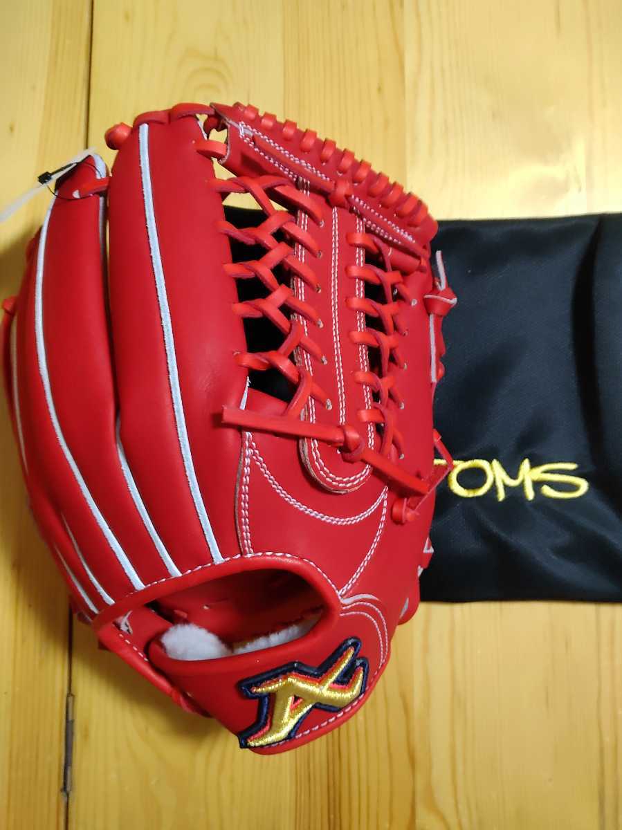 《新品》ATOMS アトムズ　一般硬式グローブ　内野手用　右投げ