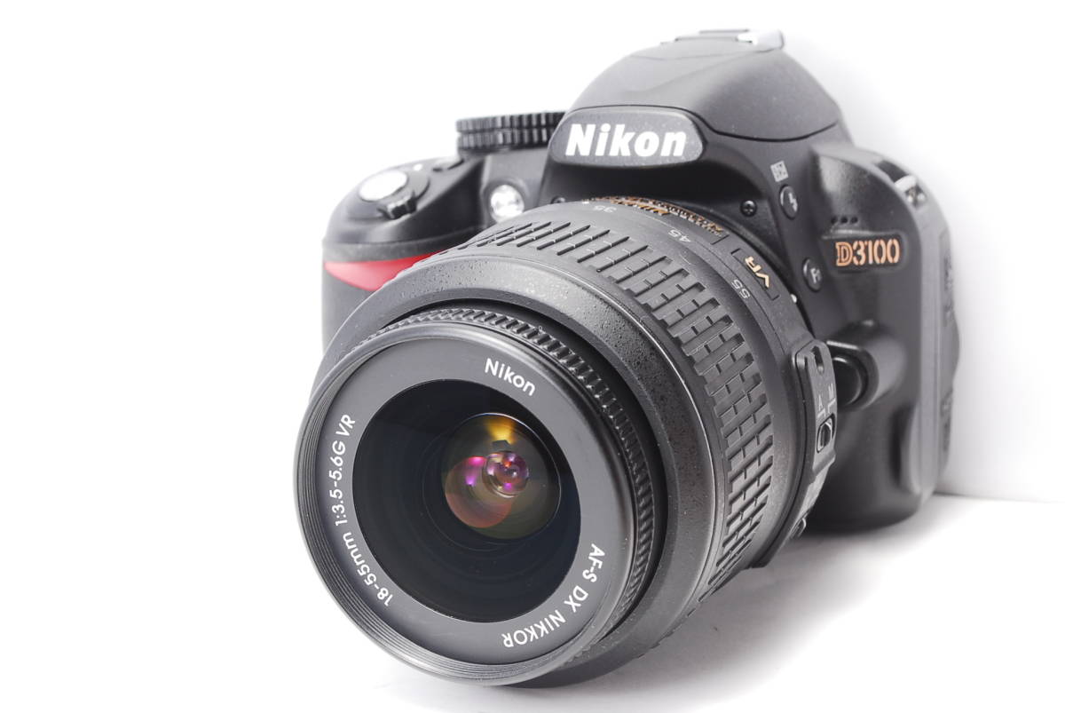 〓シャッター回数8243回 外観綺麗〓ニコン　Nikon D3100 手振れ補正レンズ付き Nikon Z ミラーレス一眼カメラ D3100☆手振れ補正レンズ☆使用回数少☆写真を 手振れ 写真・カメラマン
