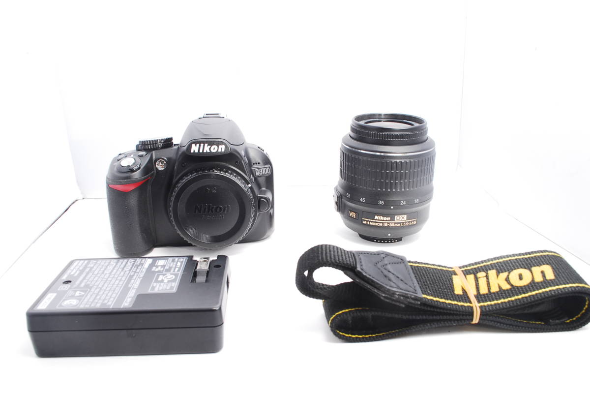 〓シャッター回数8243回 外観綺麗〓ニコン　Nikon D3100 手振れ補正レンズ付き Nikon Z ミラーレス一眼カメラ D3100☆手振れ補正レンズ☆使用回数少☆写真を 手振れ 写真・カメラマン