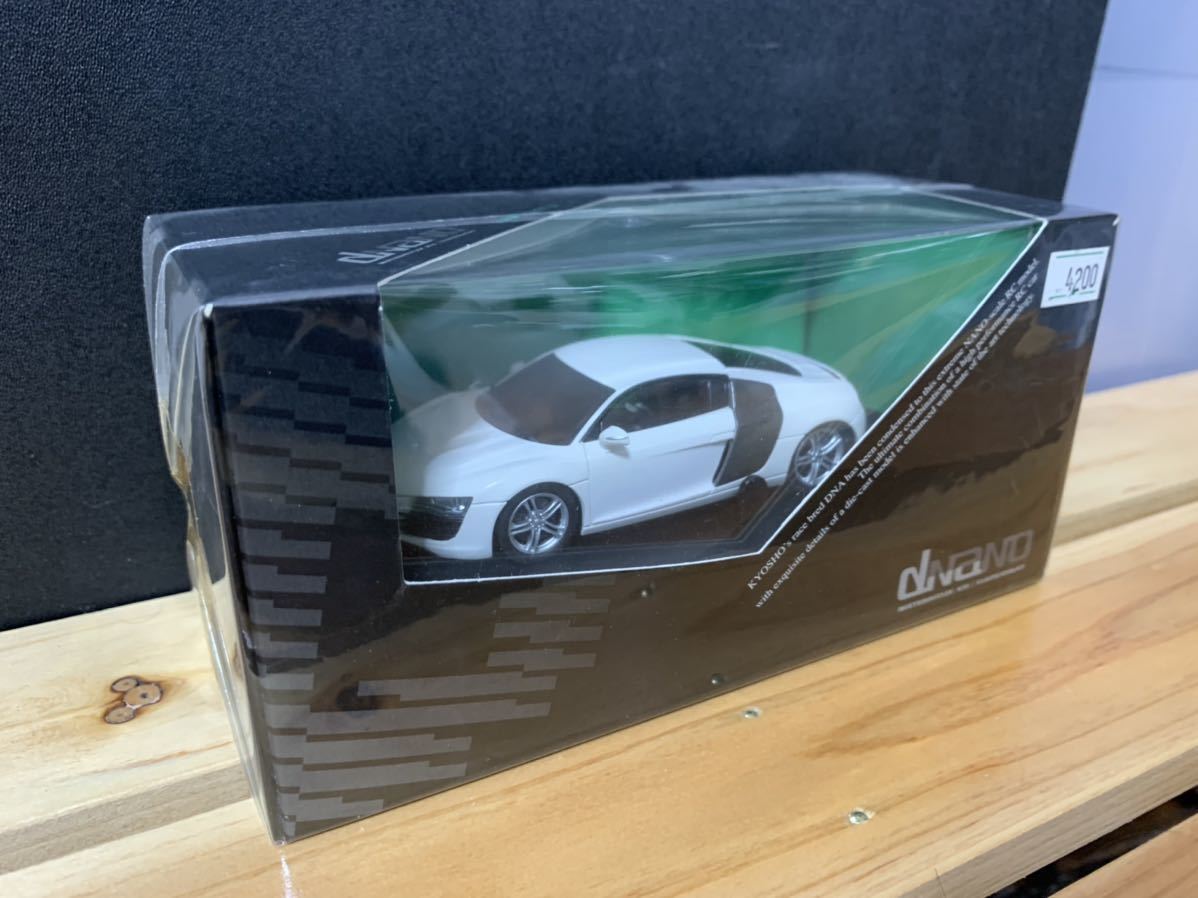 【送料無料，正規品】 同封可 ASC dnano kyosho 京商 1/43 アウディ R8 AUDI White(ボディ)｜売買されたオークション情報、yahooの商品情報をアーカイブ公開 - オークファン ボディ