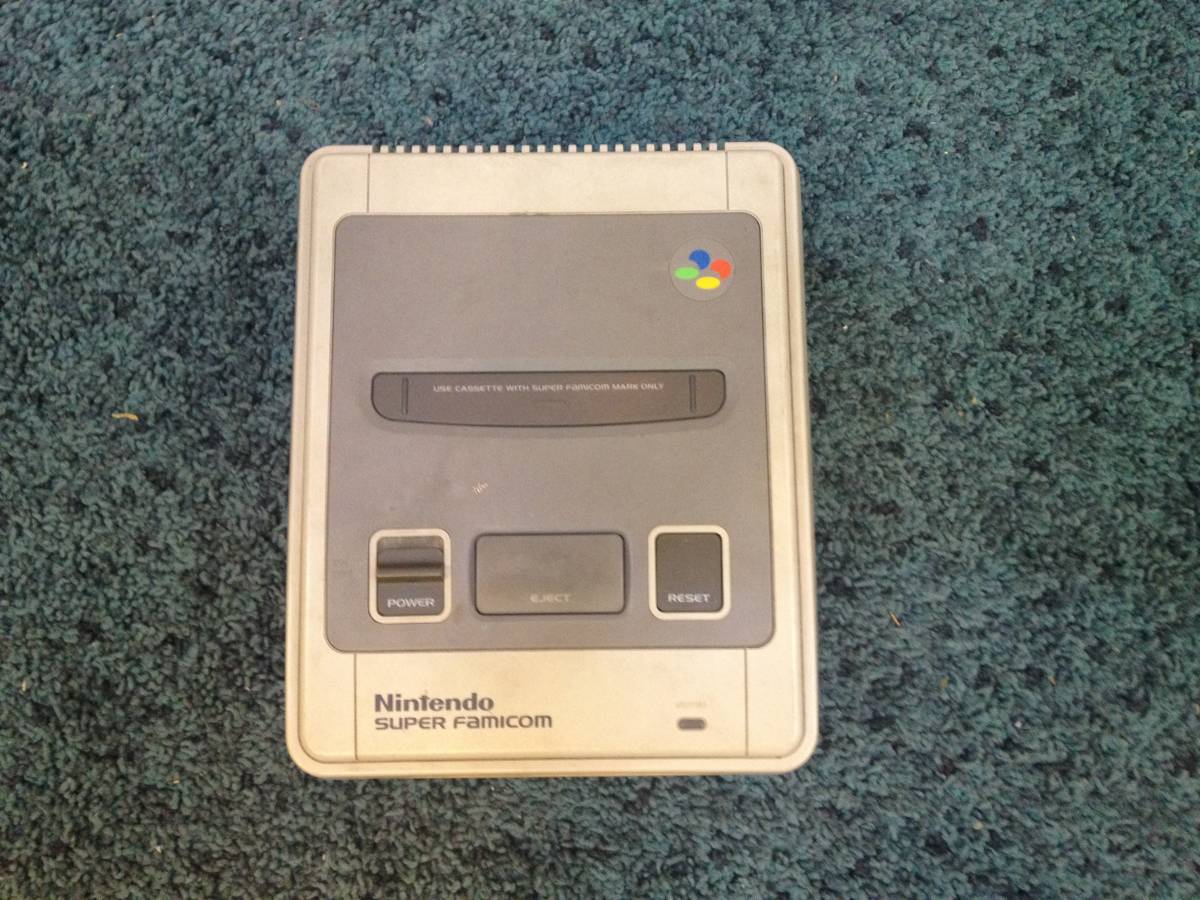 本体 スーパーファミコン 後期型 1chip ゲーム SFC 本体のみ 高画質