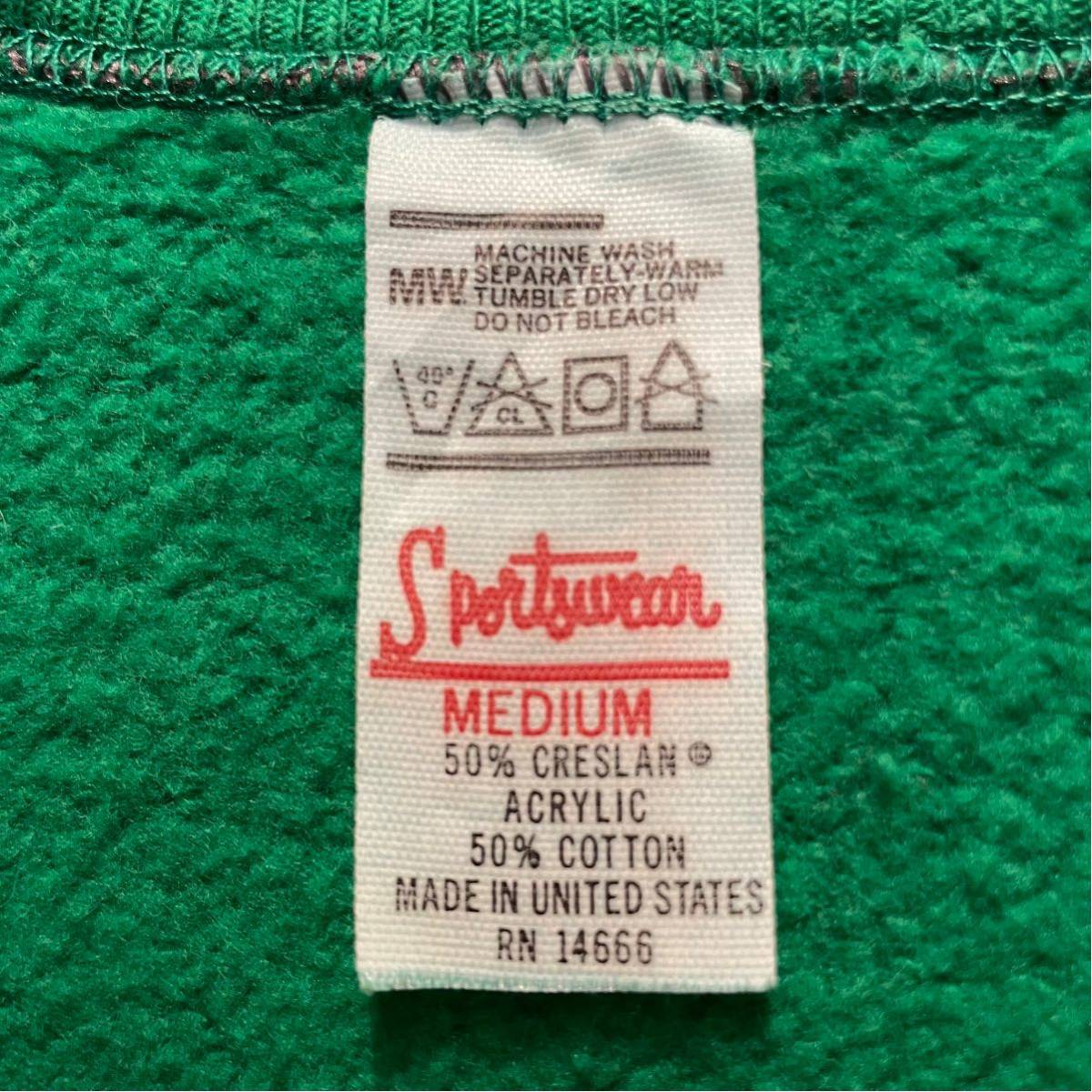 サイズ M】70s 80s USA製 ビンテージ 半袖 スウェット シャツ アメリカ 