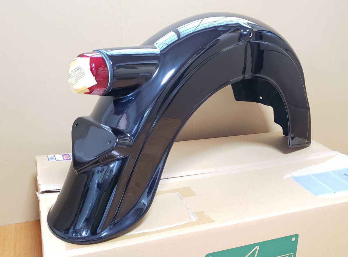CHIC DESIGN - SR400,SR500 | クラシックフェンダー フラット DESIGN) シックデザイン(CHIC リアフェンダー シックデザイン SR400&frasl;500｜K＆H クラシック深め 丸ランプ付 リアフェンダー│SR400&frasl;500 TypeAC