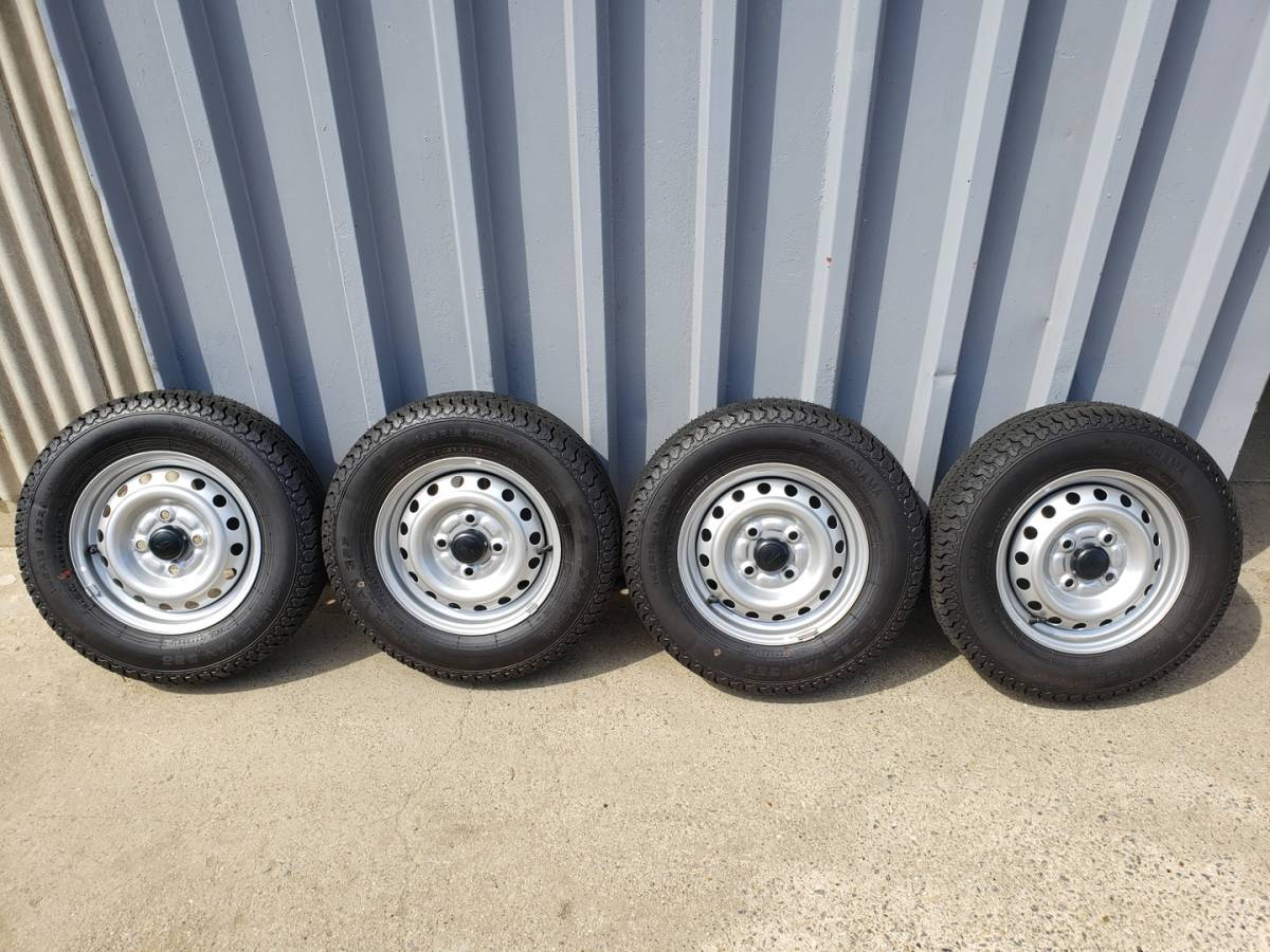 ダイハツハイゼット純正ホイール＋タイヤ4本セット145R12 2021年タイヤ