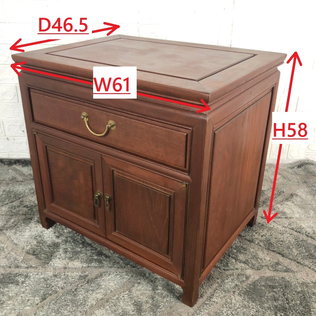 アメリカ製 Thomasville ナイトテーブル ミッドセンチュリー 回ら 