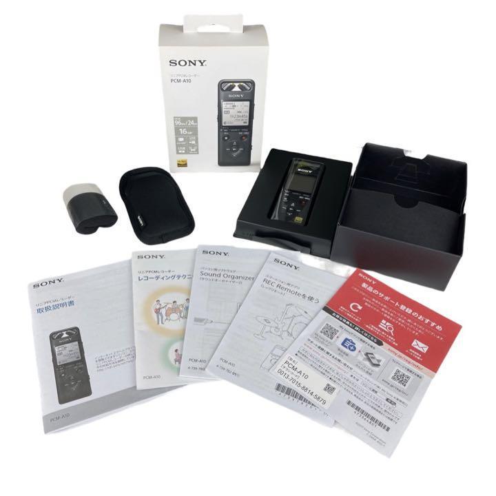 ソニー リニアPCMレコーダー16GB ハイレゾ録音 PCM-A10 ソニー リニアPCMレコーダー 16GB 223781SONY □ ICレコーダー