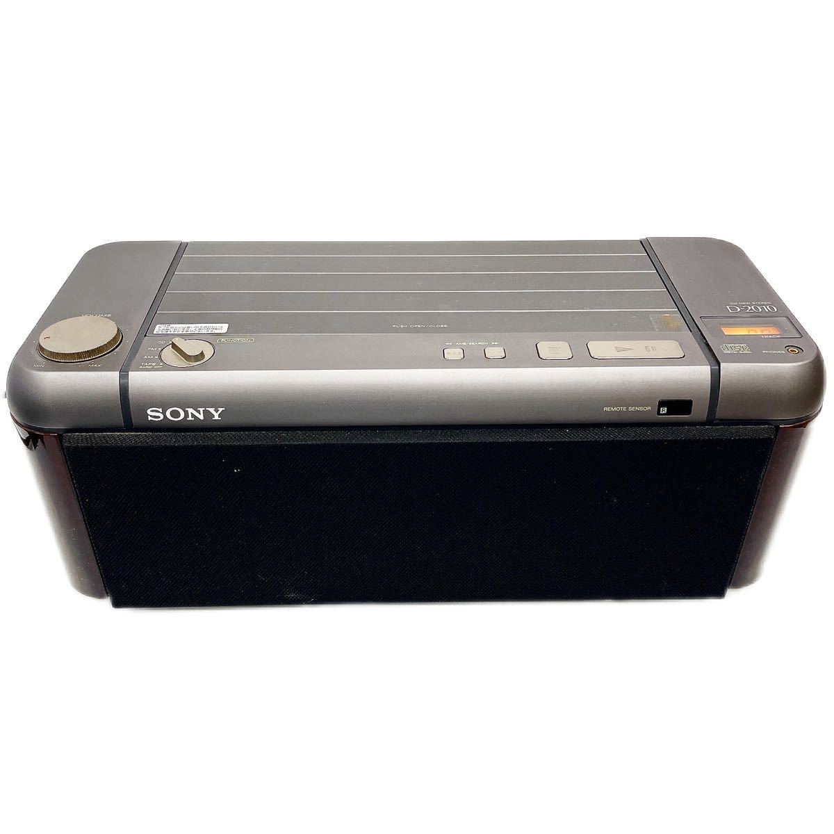 SONY ソニー D-2010 CD NEW STEREO CDデッキ CDラジカセ オーディオ 