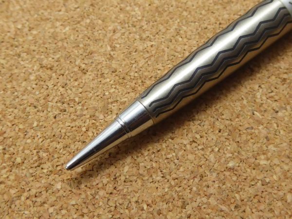 ニューマン スーパー5 : ステンレス シャーペン 格子柄 0.5mm シャープ