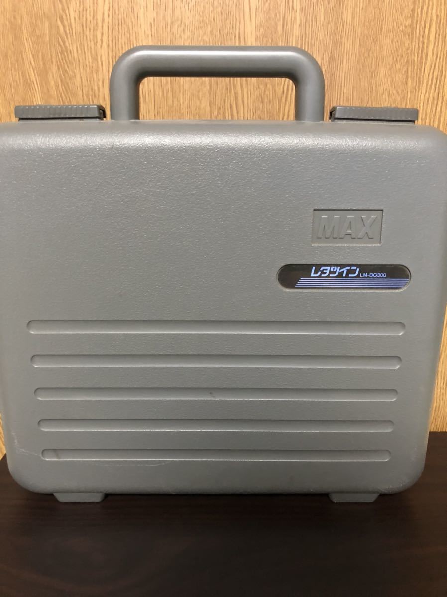 レタツイン MAX マックス LM-300 テープワープロチューブマーカー 印字 