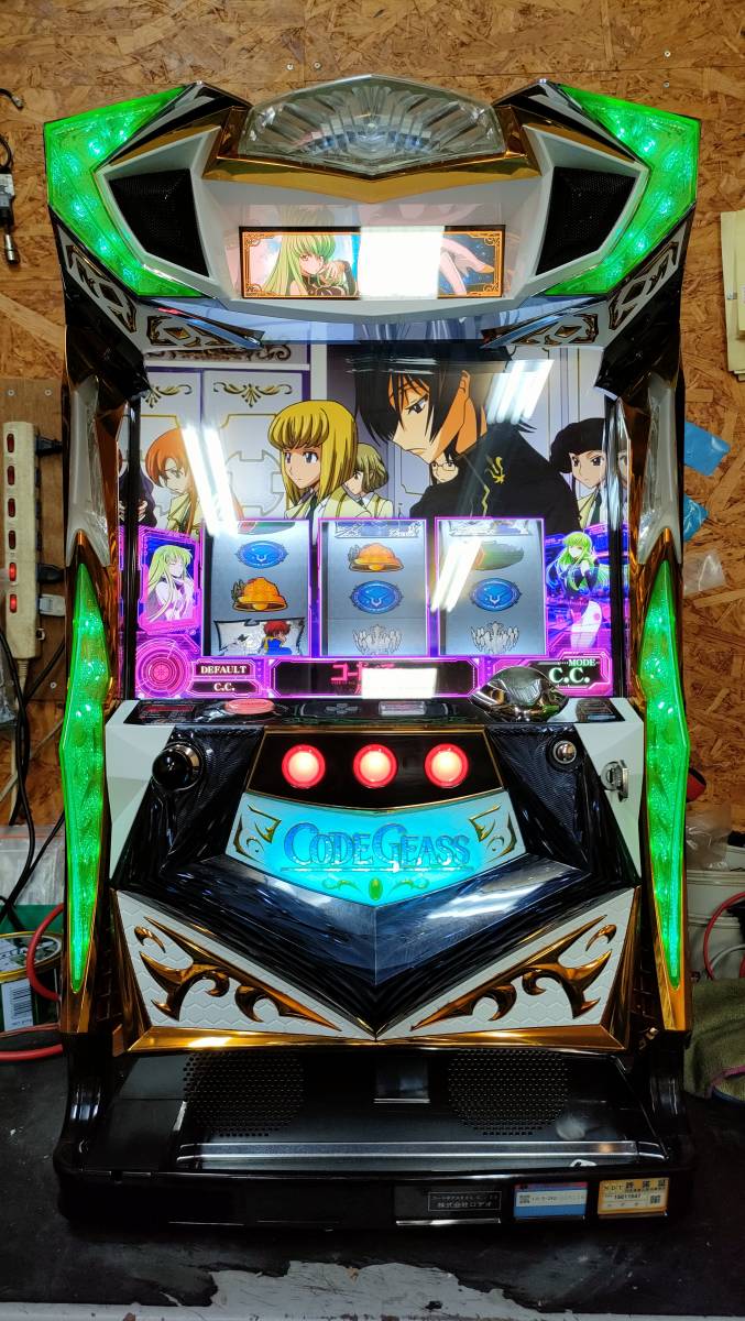 パチスロ コードギアス反逆のルルーシュR2 実機 スロット コードギアス 