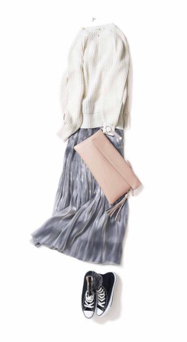 美品】トゥモローランドボールジィブライトロングスカートオーガンジー 