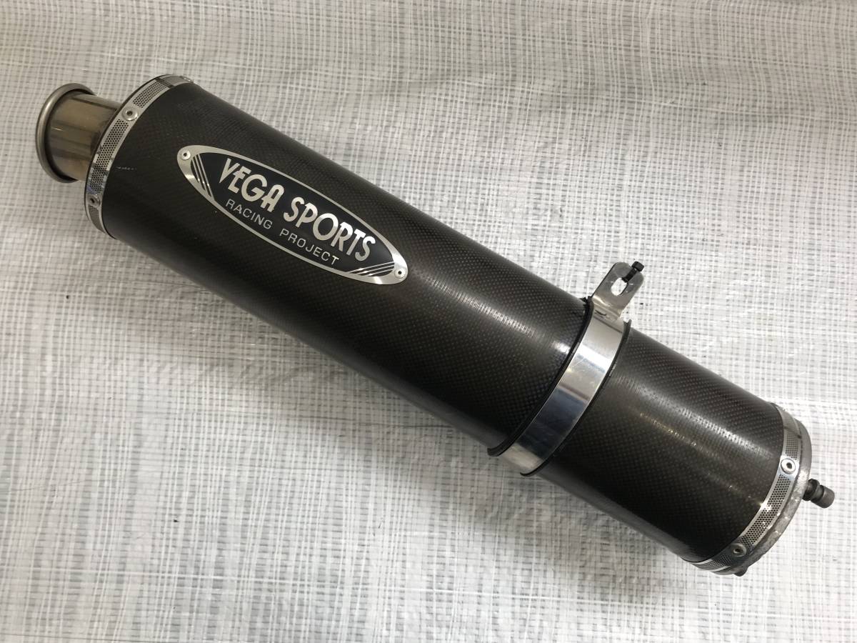 バイク VEGA SPORTS/GSX1100/ボルトオンカーボンサイレンサー