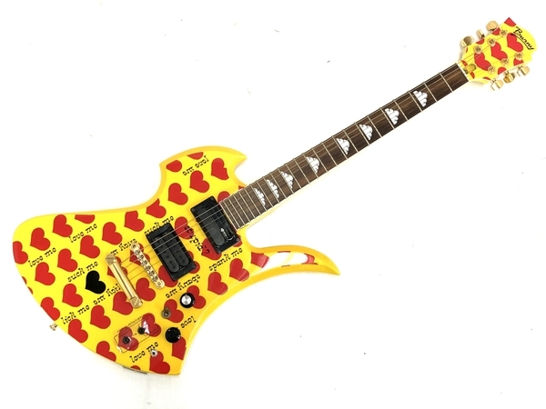 FERNANDES Burny MG-145S エレキ ギター イエローハート 