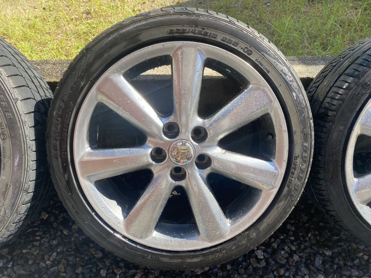 18クラウンアスリート ゼロクラウン 純正ホイールタイヤ