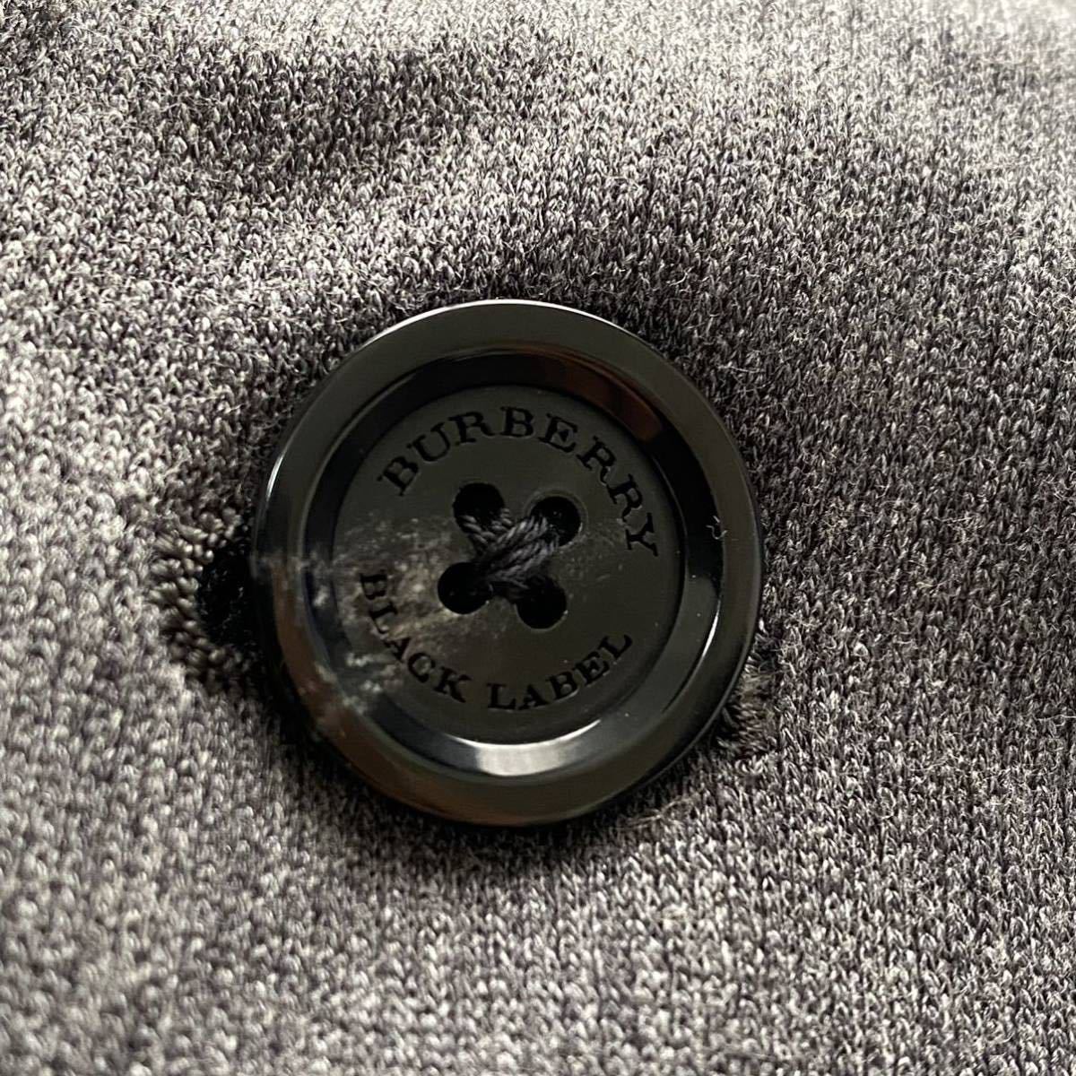 極美品 バーバリーブラックレーベル 【紳士の一着】 BURBERRY BLACK